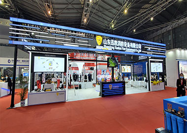 山東迅凱攜旗下產(chǎn)品參加上海國際消防展。